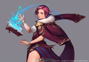 韓風游戲妹子精品原畫設計欣賞