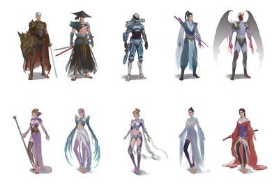 XG的原創/游戲原畫/人物設計