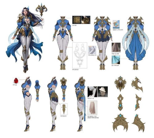 插畫師 韓國畫師lee leon的原畫設計作品