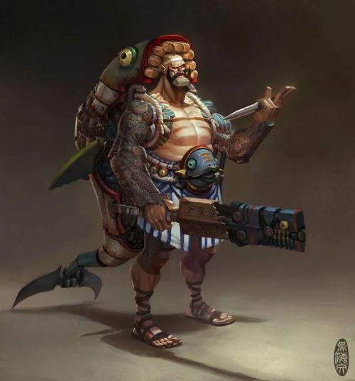 魔幻人物原畫設(shè)計作品欣賞丨王氏教育集團(tuán) 原畫設(shè)計