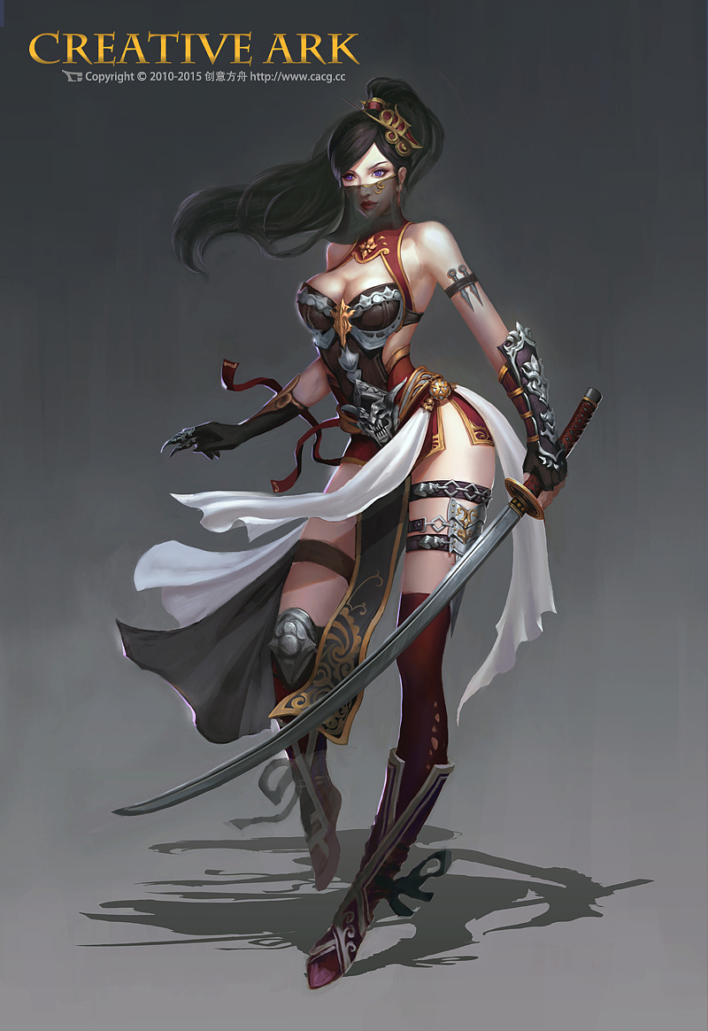 原畫設(shè)計班學(xué)生作品8 創(chuàng)意與技藝的融合