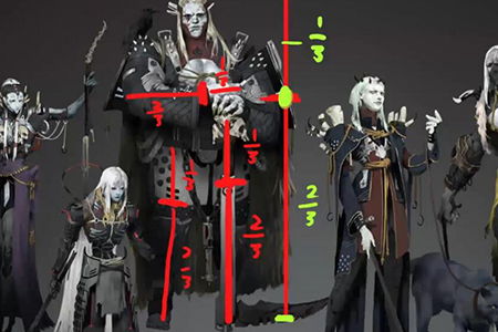 零基礎入門游戲原畫設計 從新手到初學者的完整指南