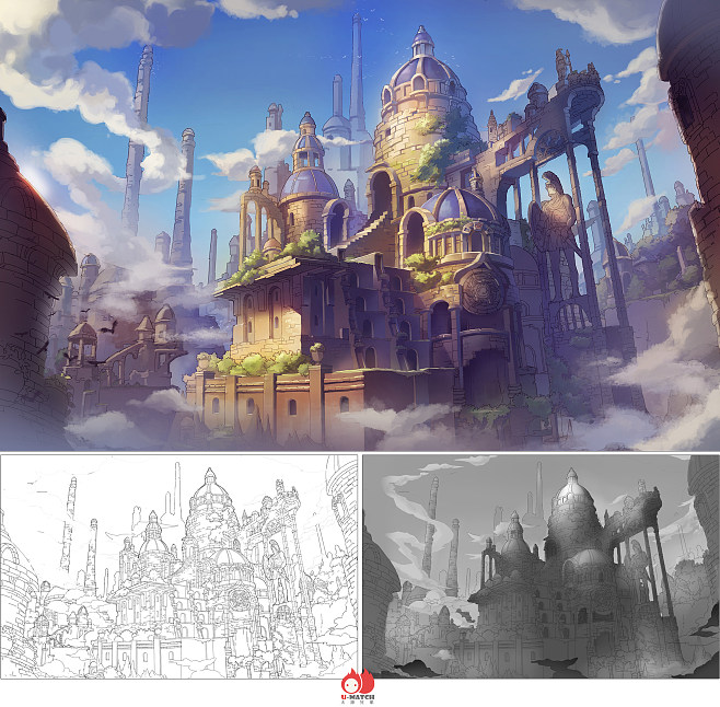 火源兄弟 融合CG與插畫動漫的原畫概念設計探索