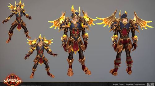 魔獸世界的原畫設計展示 依舊辣么給力