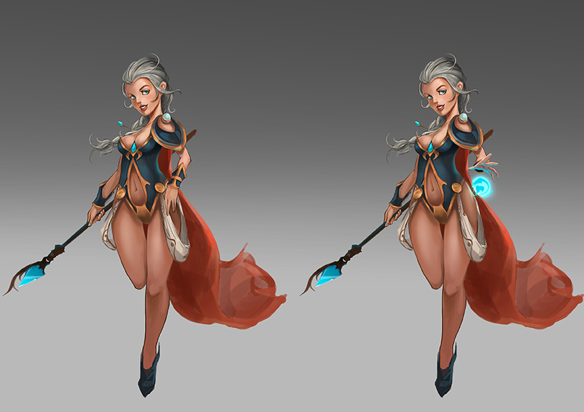 Master土豆 游戲原畫與插畫中的原創設計藝術