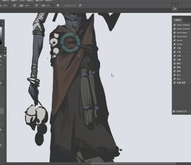 原畫人角色設計教程 怪獸設計的視覺節奏和細節刻畫